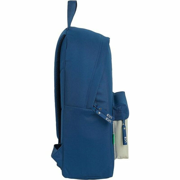 Ghiozdan Benetton Varsity Gri Bleumarin