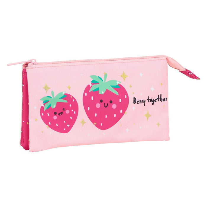 Penar triplu Berry Brillant BlackFit8 Berry brilliant Roz 22 x 12 x 3 cm