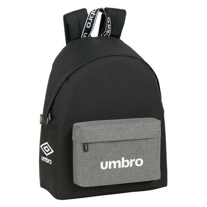 Ghiozdan Umbro Negru Gri