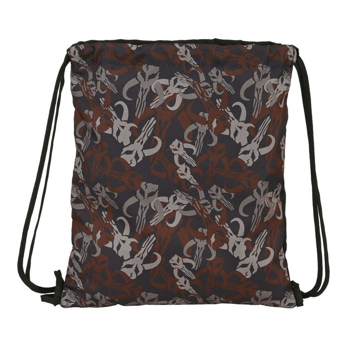 Geantă Rucsac cu Bretele The Mandalorian The guild Negru Maro (35 x 40 x 1 cm)
