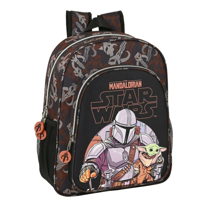 Ghiozdan The Mandalorian The Guild Negru Maro (32 x 38 x 12 cm)