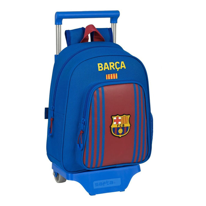 Ghiozdan cu Roți F.C. Barcelona (27 x 10 x 67 cm)