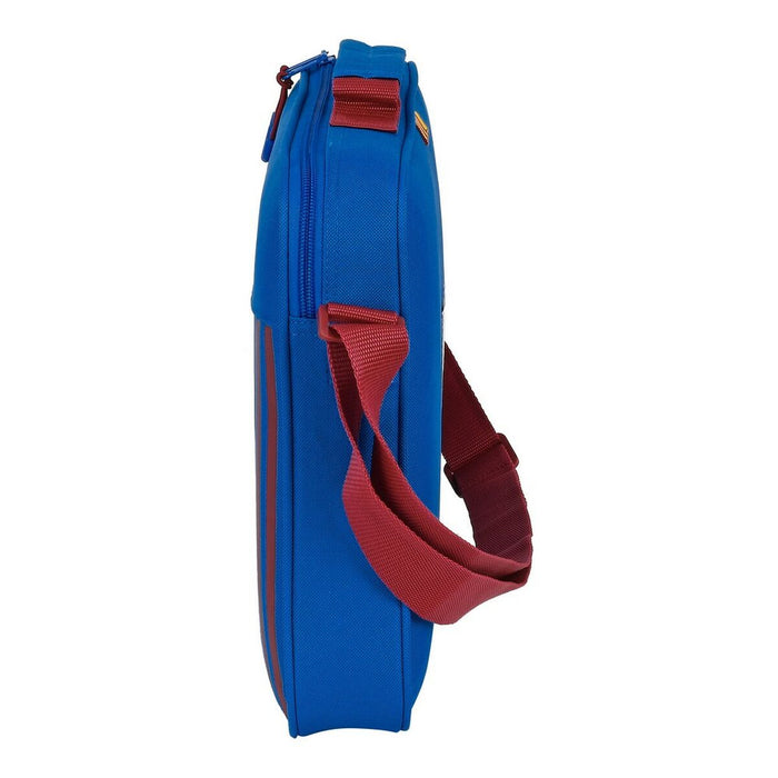 ghiozdan de școală F.C. Barcelona Castaniu Bleumarin (38 x 28 x 6 cm)