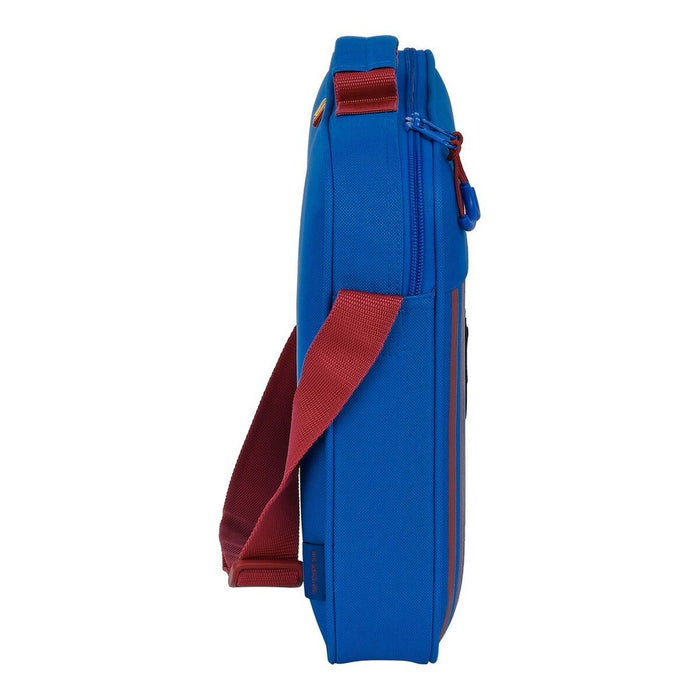 ghiozdan de școală F.C. Barcelona Castaniu Bleumarin (38 x 28 x 6 cm)