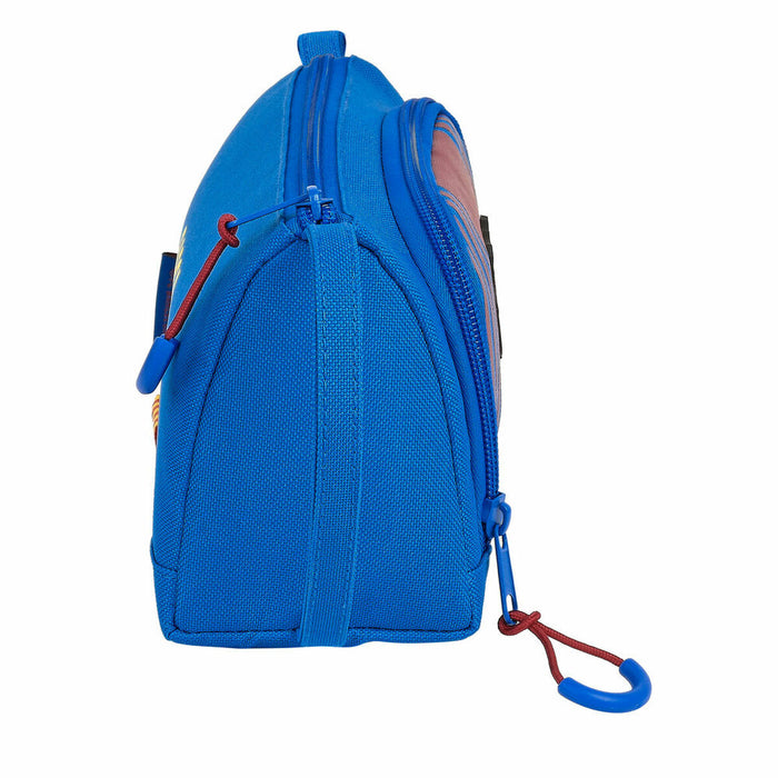 Penar Școlar F.C. Barcelona M917 Castaniu Bleumarin 20 x 11 x 8.5 cm