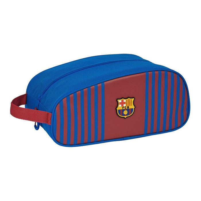 Geantă pentru Încălțăminte de Voiaj F.C. Barcelona Castaniu Bleumarin