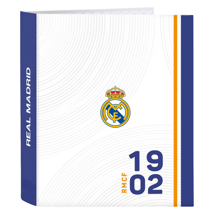 Biblioraft Real Madrid C.F. Albastru Alb A4 27 x 33 x 6 cm