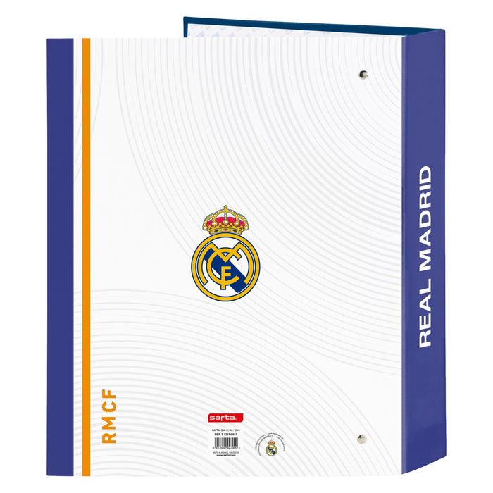 Biblioraft Real Madrid C.F. Albastru Alb A4 27 x 33 x 6 cm