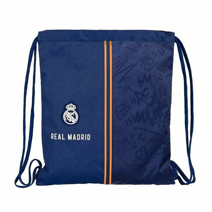 Geantă Rucsac cu Bretele Real Madrid C.F. 612134196 Albastru 35 x 40 x 1 cm