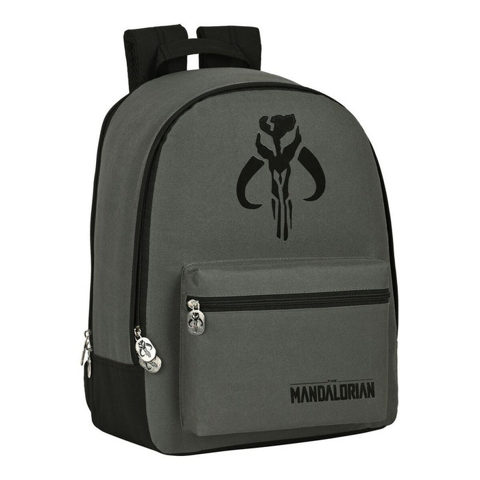 Ghiozdan The Mandalorian 632158596 Negru Gri (32 x 43 x 14 cm)