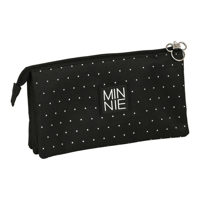 Penar Școlar Minnie Mouse Topitos Negru 22 x 12 x 3 cm