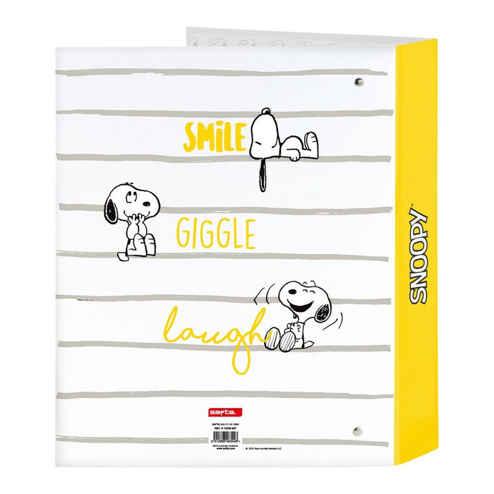 Biblioraft Snoopy Friends Forever Alb Galben A4 (40 mm)