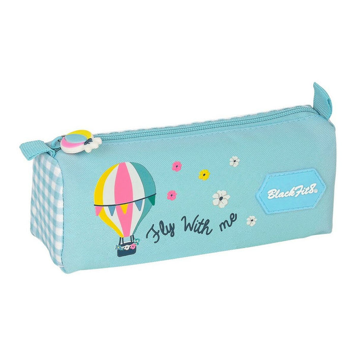 Penar Școlar BlackFit8 Fly With Me Alb Albastru celest (21 x 8 x 7 cm)