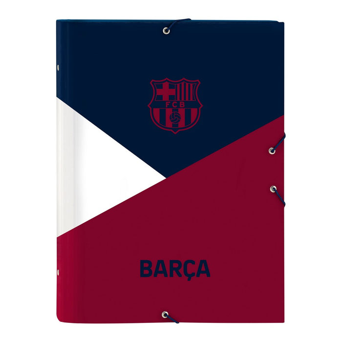 Dosar tip clasor F.C. Barcelona Albastru Castaniu A4