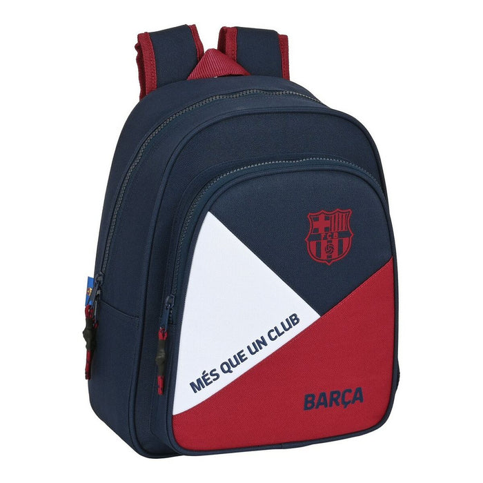 Ghiozdan F.C. Barcelona Albastru Castaniu (27 x 33 x 10 cm)