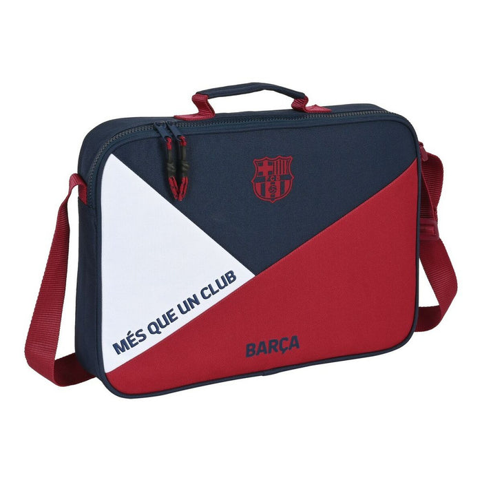 ghiozdan de școală F.C. Barcelona Corporativa Albastru Castaniu (38 x 28 x 6 cm)