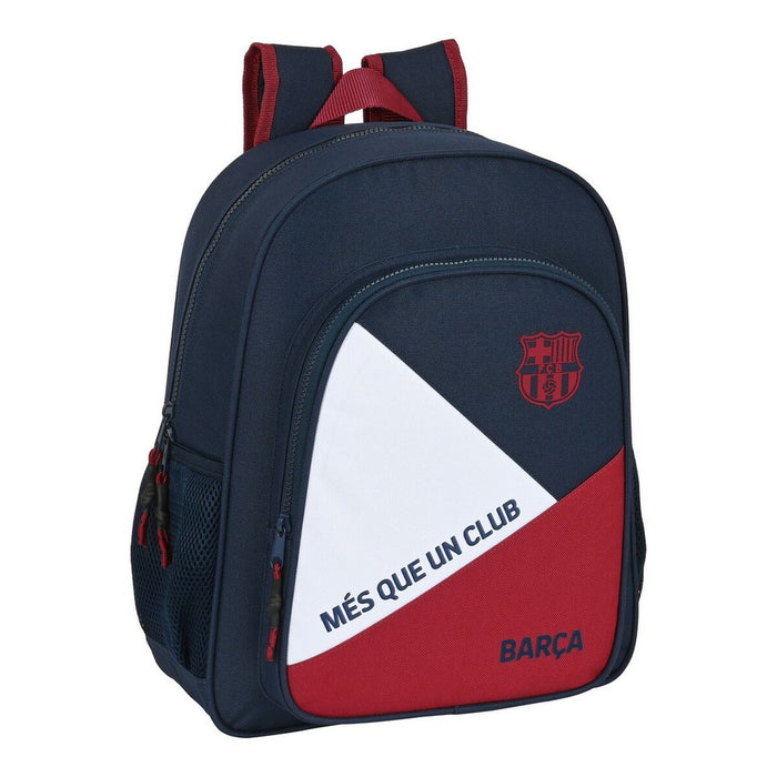 Ghiozdan F.C. Barcelona Albastru Castaniu (32 x 38 x 12 cm)