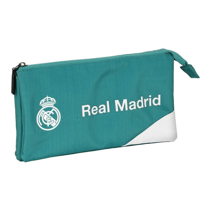 Penar Școlar Real Madrid C.F. Alb Verde Turcoaz (22 x 12 x 3 cm)