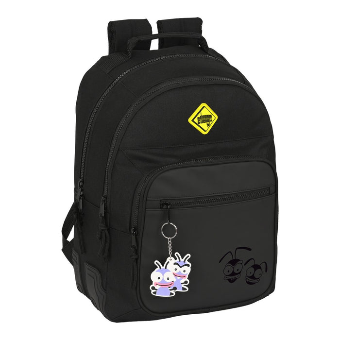 Ghiozdan El Hormiguero Negru (32 x 42 x 15 cm)