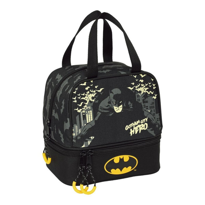 Cutie pentru prânz Batman Hero Negru (20 x 20 x 15 cm)