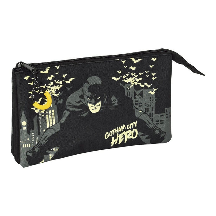Penar Școlar Batman Hero Negru (22 x 12 x 3 cm)