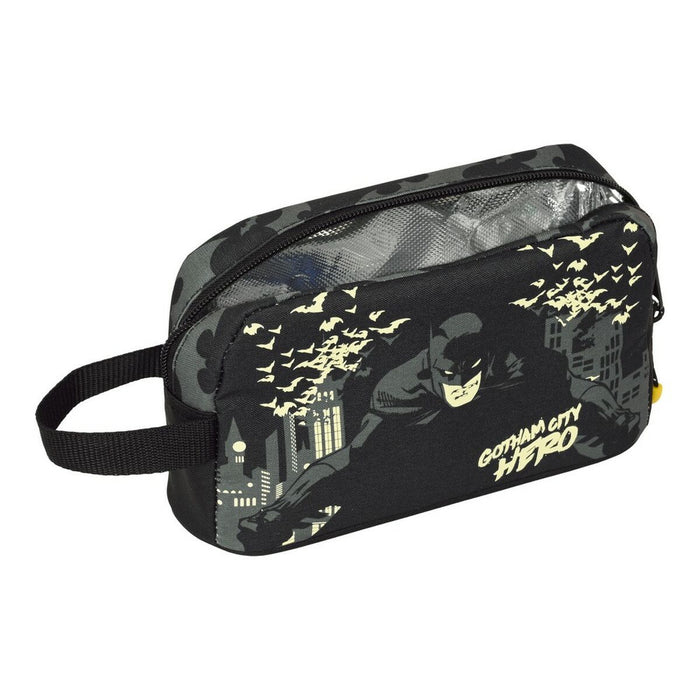 Geantă Termoizolantă pentru Gustări Batman Hero Negru (21.5 x 12 x 6.5 cm)