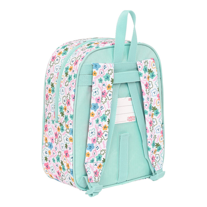 Ghiozdan Peppa Pig Cosy corner Albastru deschis (22 x 27 x 10 cm)