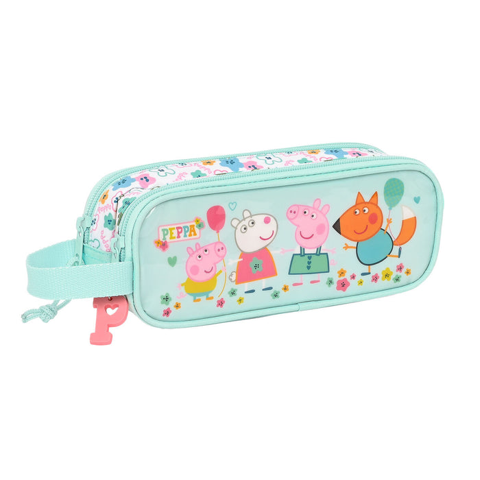 Penar dublu Peppa Pig Cosy corner Albastru deschis (21 x 8 x 6 cm)