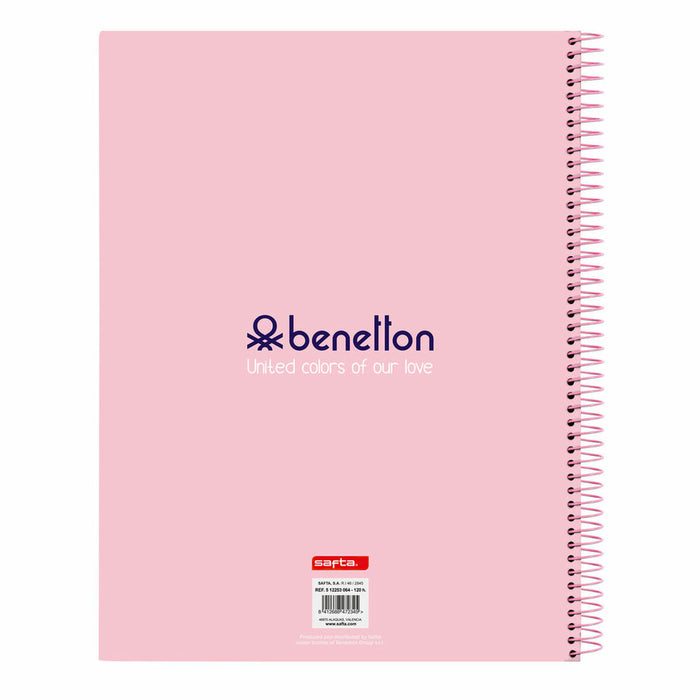 Notebook Benetton Vichy Roz A4