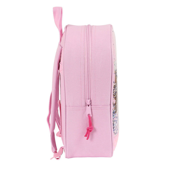 Ghiozdan Na!Na!Na! Surprise Sparkles Roz (22 x 27 x 10 cm)