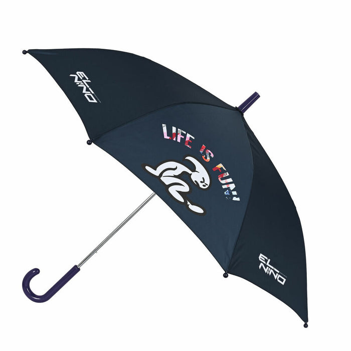 Umbrelă El Niño Life is fun Multicolor (Ø 86 cm)