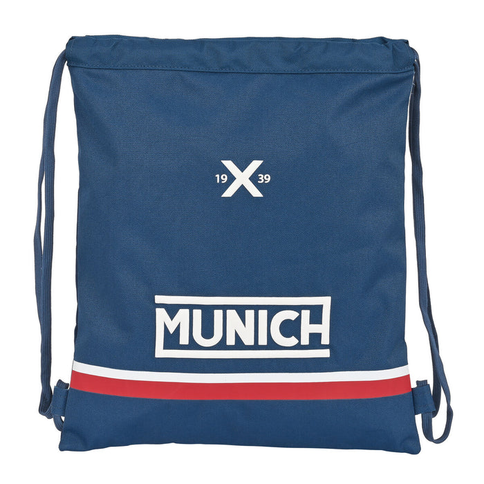 Geantă Rucsac cu Bretele Munich Soon Albastru (35 x 40 x 1 cm)