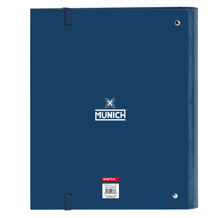 Biblioraft Munich Soon A4 Albastru (27 x 32 x 3.5 cm)