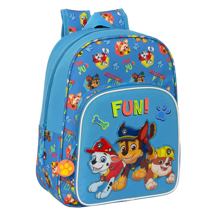 Ghiozdan The Paw Patrol Friendship Albastru (26 x 34 x 11 cm)