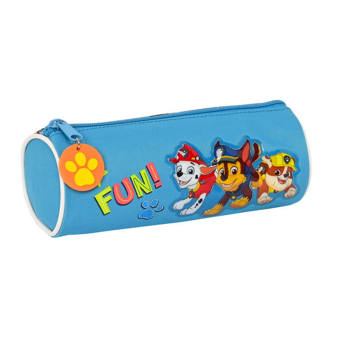 Penar Școlar Cilindric The Paw Patrol Friendship Albastru (20 x 7 x 7 cm)