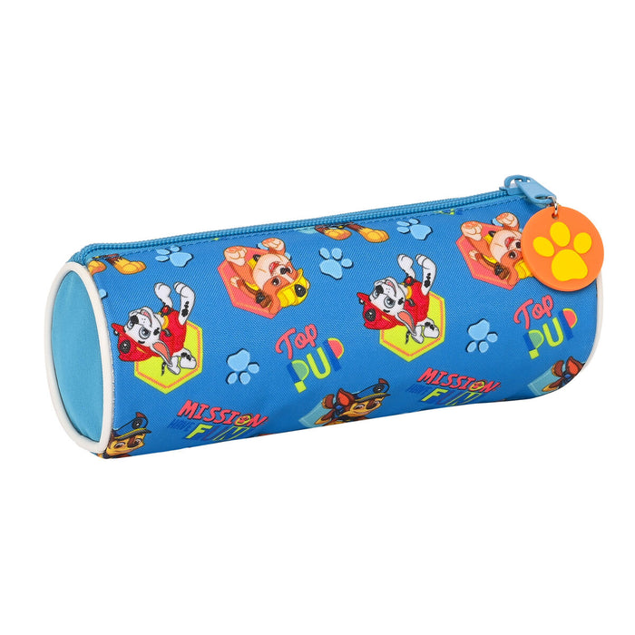 Penar Școlar Cilindric The Paw Patrol Friendship Albastru (20 x 7 x 7 cm)