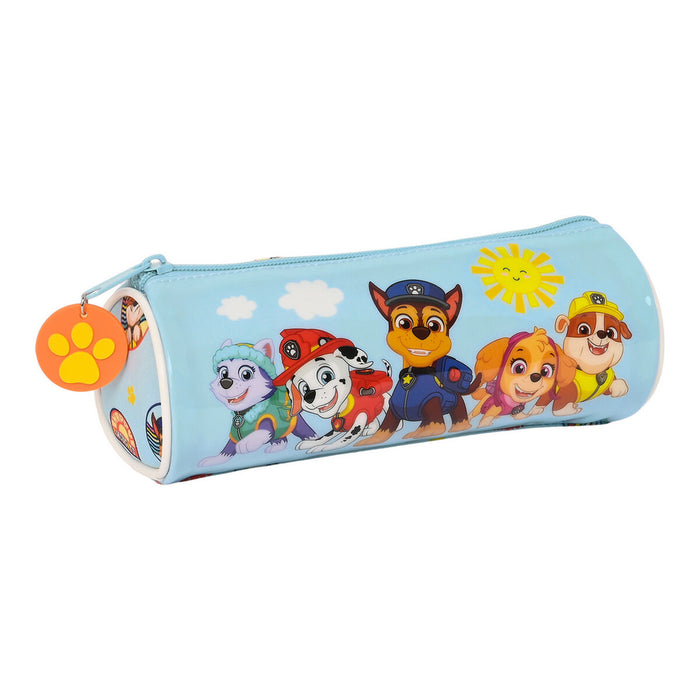 Penar Școlar Cilindric The Paw Patrol Sunshine Albastru (20 x 7 x 7 cm)