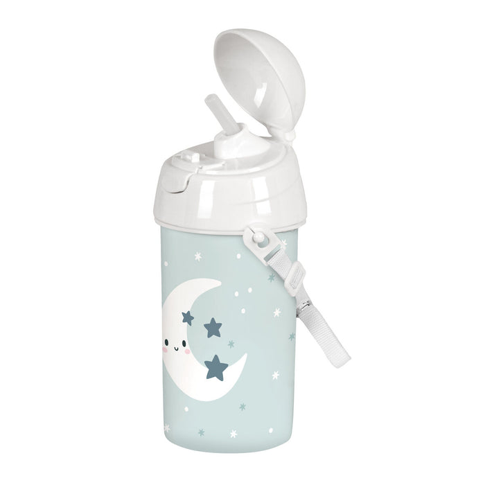 Sticlă de apă Safta Luna Gri PVC (500 ml)