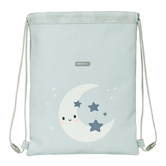 Geantă Rucsac cu Bretele Safta Luna Gri (26 x 34 x 1 cm)