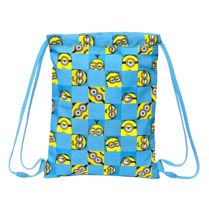 Geantă Rucsac cu Bretele Minions Minionstatic Albastru (26 x 34 x 1 cm)