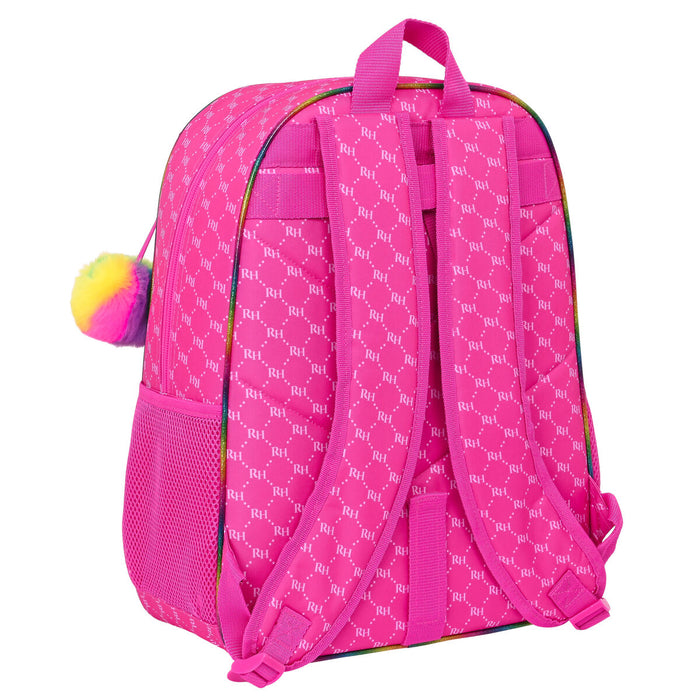 Ghiozdan Rainbow High Fucsia 33 x 42 x 14 cm