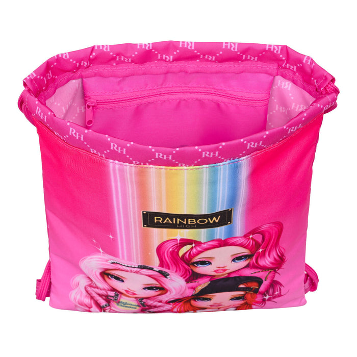 Geantă rucsac pentru copii Rainbow High Fucsia 26 x 34 x 1 cm