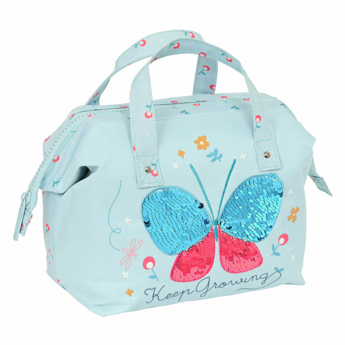 Trusă Școlară BlackFit8 Mariposa 26.5 x 17.5 x 12.5 cm Albastru