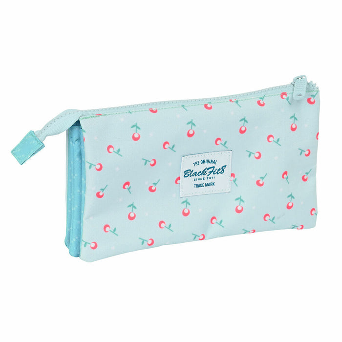 Penar triplu BlackFit8 Keep Growing Albastru deschis (22 x 12 x 3 cm)