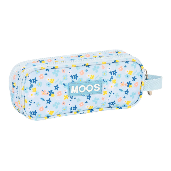 Penar dublu Moos Lovely Albastru deschis (21 x 8 x 6 cm)