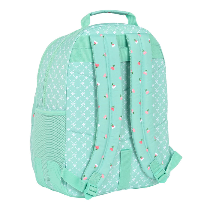 Ghiozdan Glow Lab Pepa Verde (32 x 42 x 15 cm)