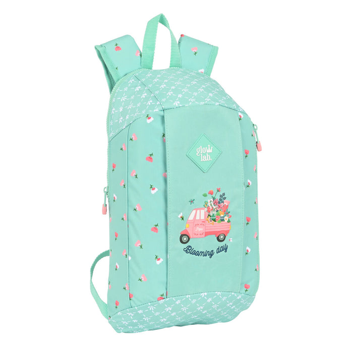 Rucsac pentru Copii Glow Lab Pepa Mini Verde (22 x 39 x 10 cm)