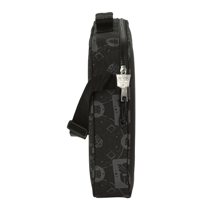 ghiozdan de școală Transformers Negru 38 x 28 x 6 cm