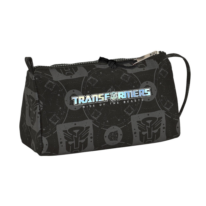 Penar Școlar Transformers Negru 20 x 11 x 8.5 cm