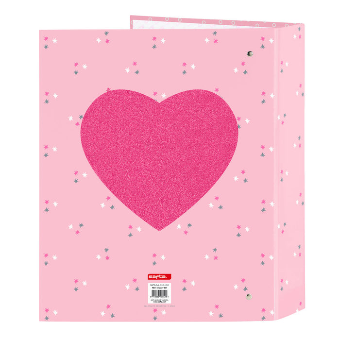 Biblioraft Safta Love Yourself Roz A4 (27 x 33 x 6 cm)